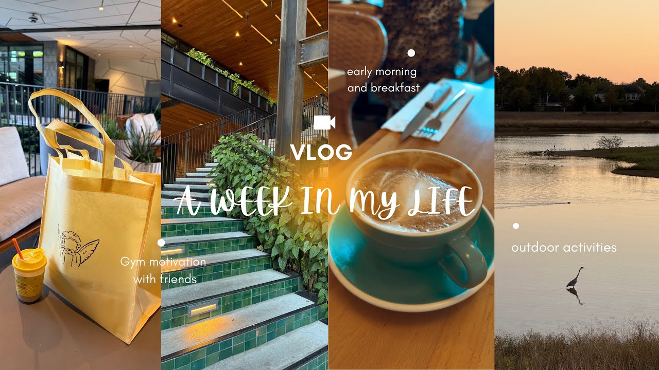 A week in my life | coffee dates, gym motivation, outdoor walks 