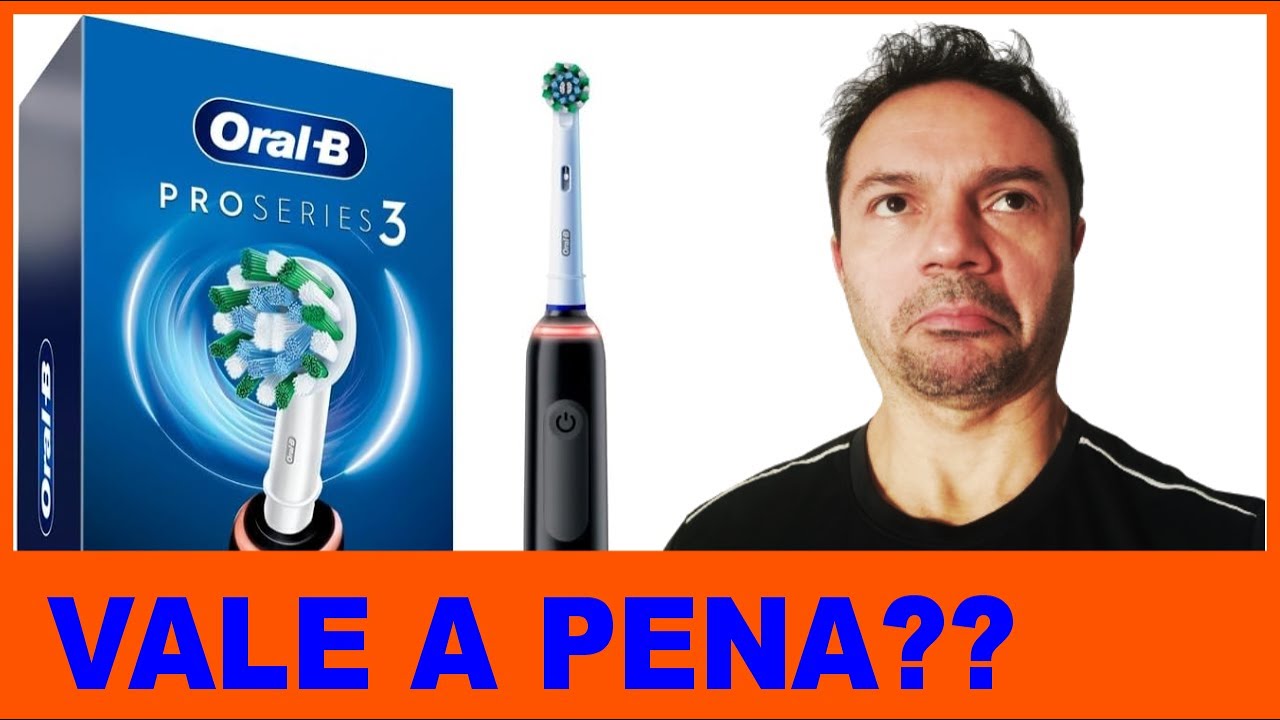 Escova de dentes elétrica oral b - Pro Série 3