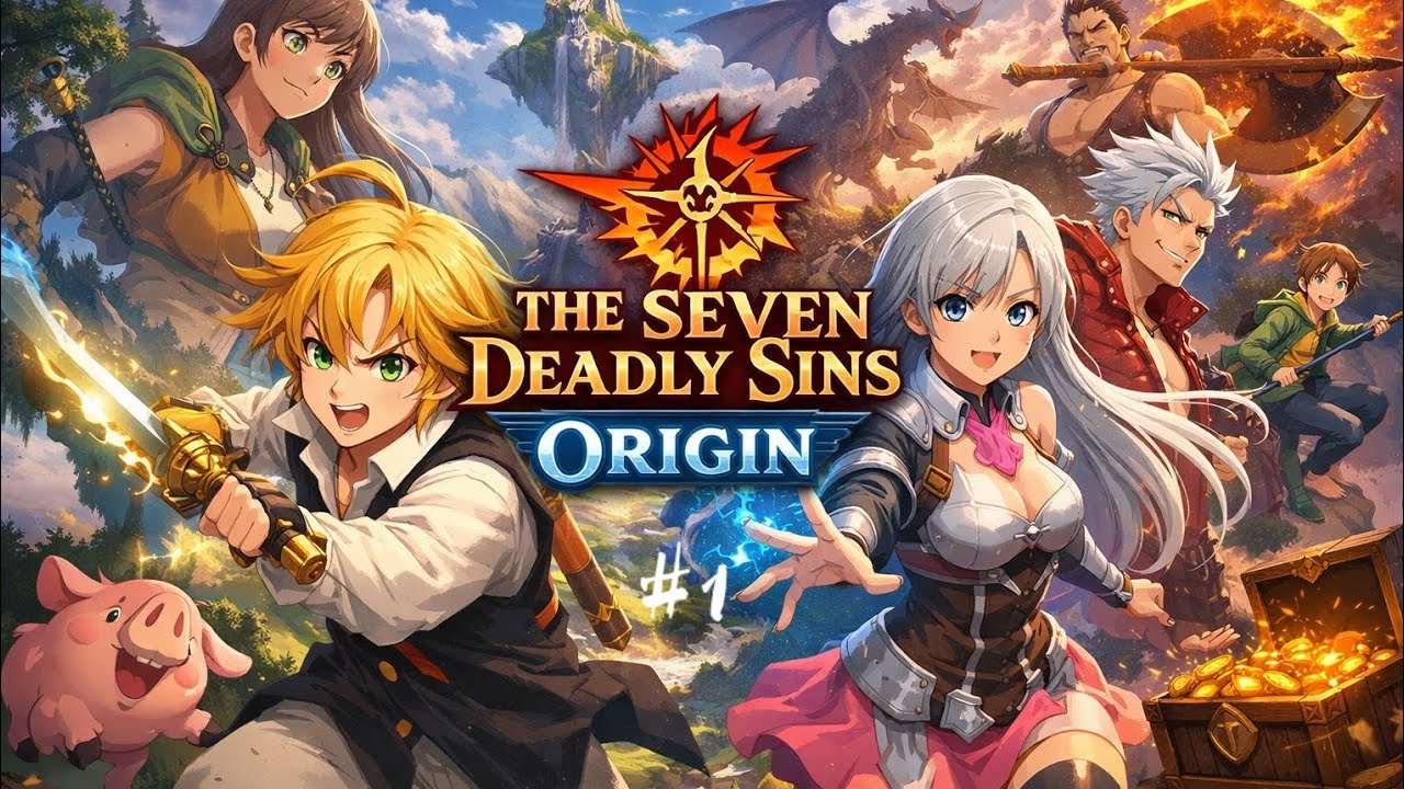 The Seven Deadly Sins: Origin #01 início Da Gameplay