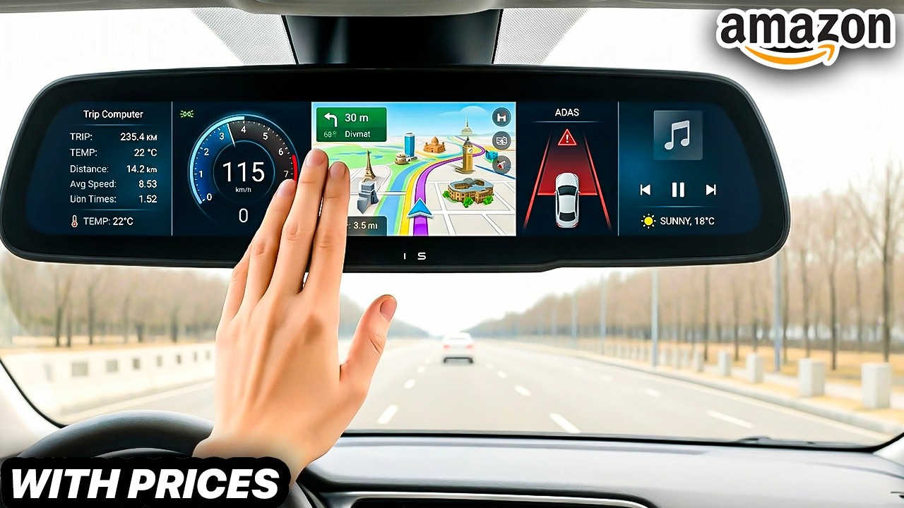 16 GENIUS NEW CAR GADGETS That Will MAKE YOUR LIFE EASIER | Amazon Finds [With Prices]