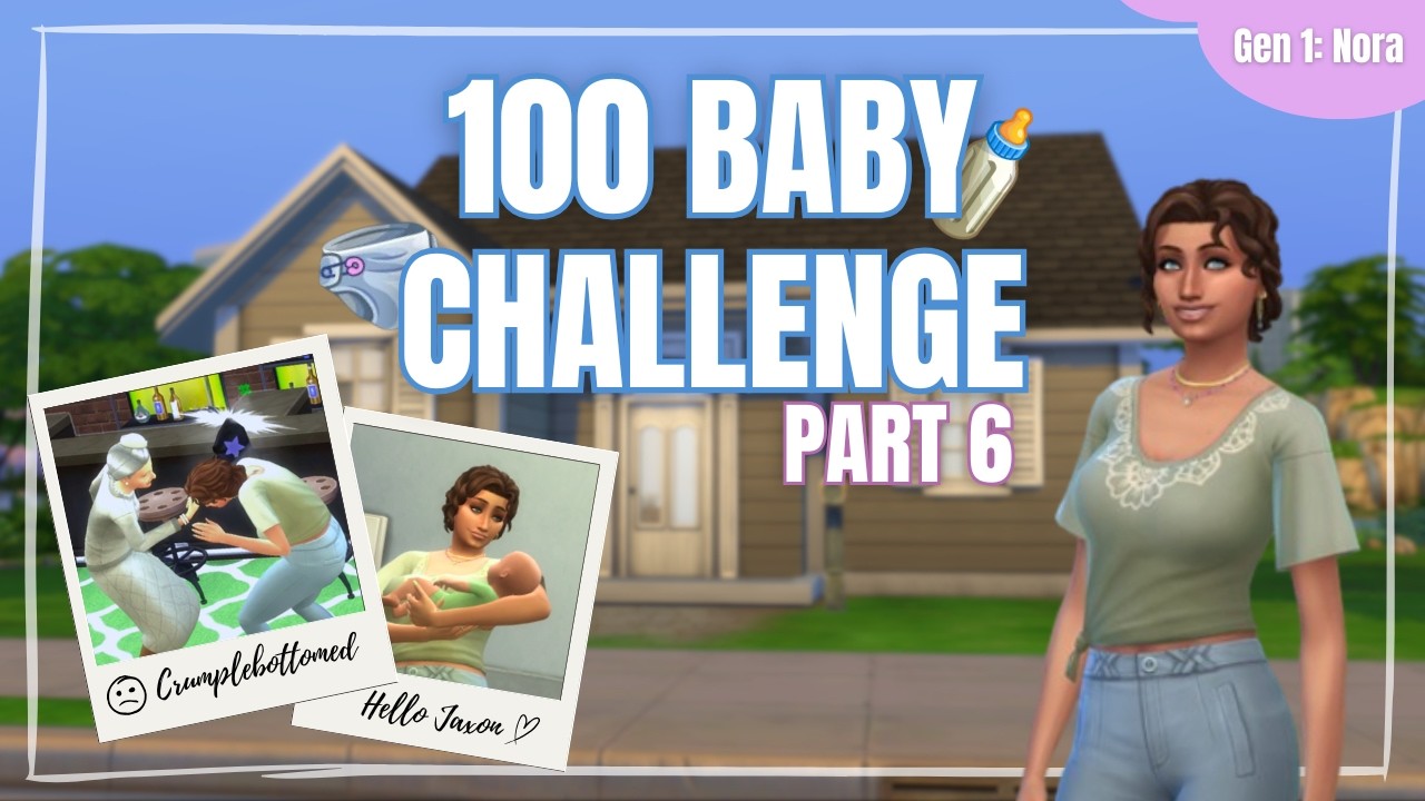 another baby and Agnes hates us... The Sims 4 100 Baby Challenge