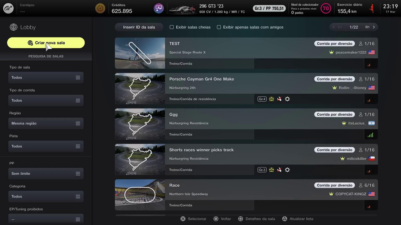 PRIME LEAGUE GT | S39 R08 | GOLDEN GRID