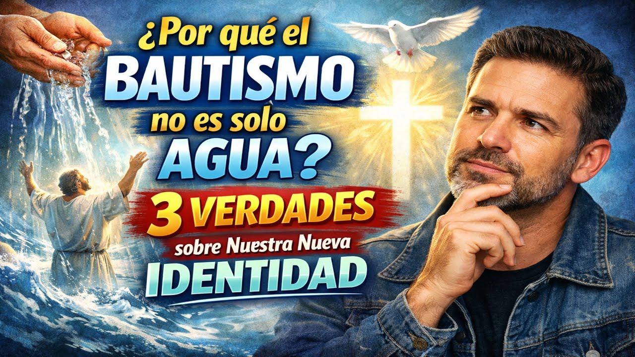 ¿Por qué el Bautismo no es solo Agua? 3 Verdades sobre Nuestra Nueva Identidad 🌊📖