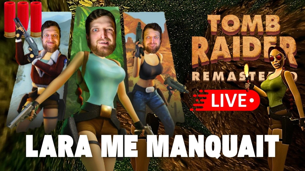 On joue à Tomb Raider Remastered ! 🎒| Partie 3
