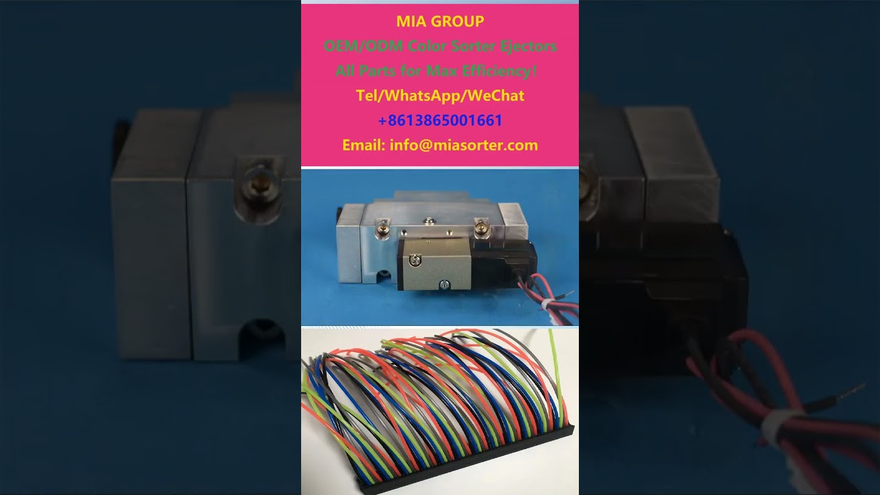 Color Sorter Spare Parts Ejectors Valves Trusted Supplier for Quality Components Online in India USA