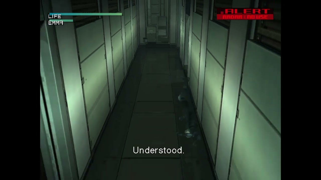 Emma zips on MGS2 GOG (no V's fix, Windows 10)