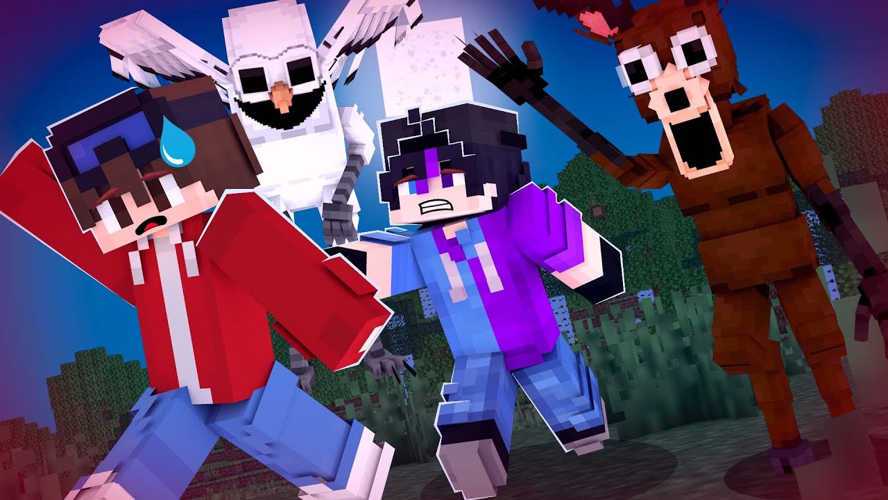 No juegues 99 Noches en el Bosque en Minecraft 😨
