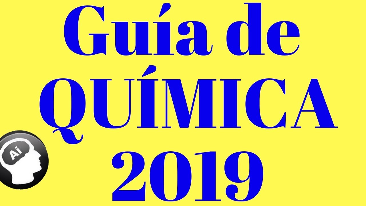 Guía de Quimica, UNAM 2019, ÁREA 2