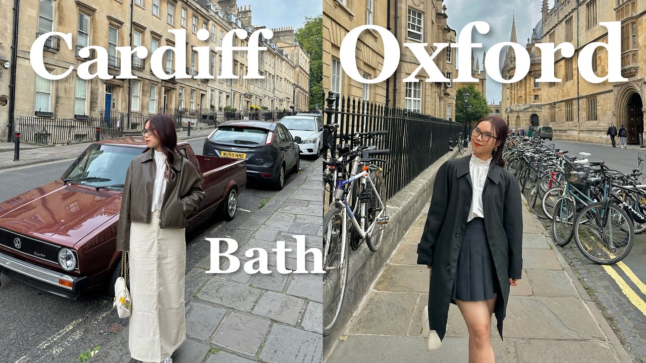 Oxford - Bath - Cardiff vlog 🇬🇧