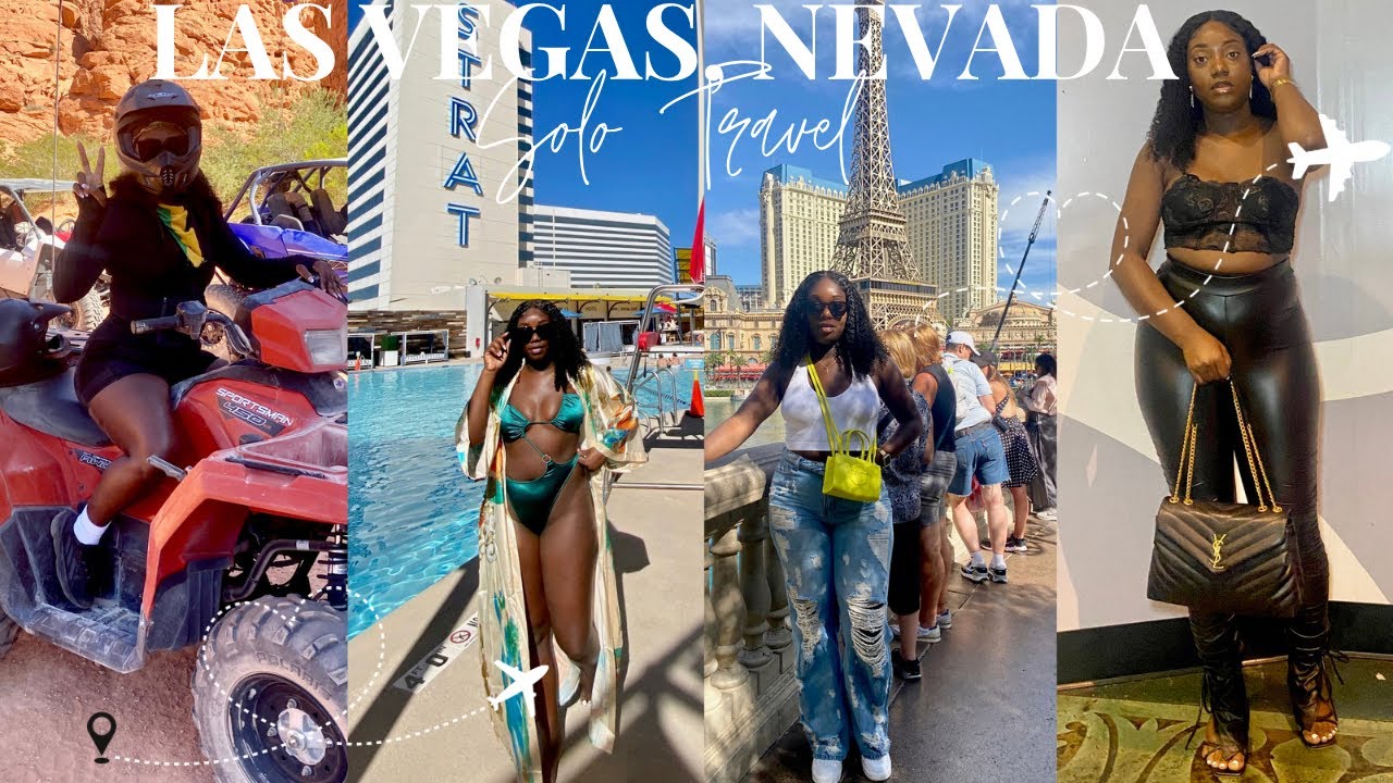 VLOG:SOLO VEGAS TRAVEL VLOG| ATVING IN THE DESSERT| BOTANICAL GARDEN+ MORE @Jhenelle