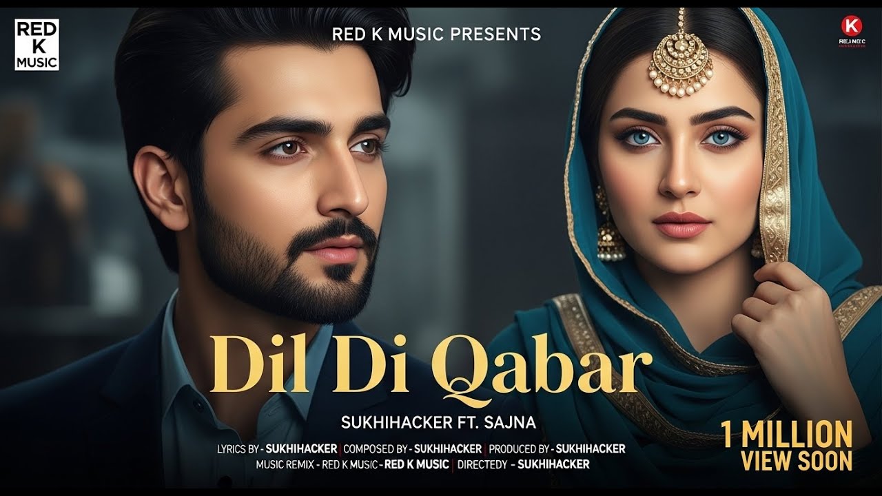 DIL DI QABAR | SUKHIHACKER | SAJNA | RED K MUSIC | LATEST PUNJABI SONGS 2025 | HEART TOUCHING SONGS💖