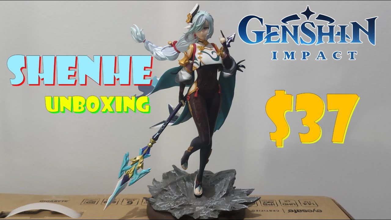 Unboxing Shenhe Action Figure 1/7 scale Genshin Impact!