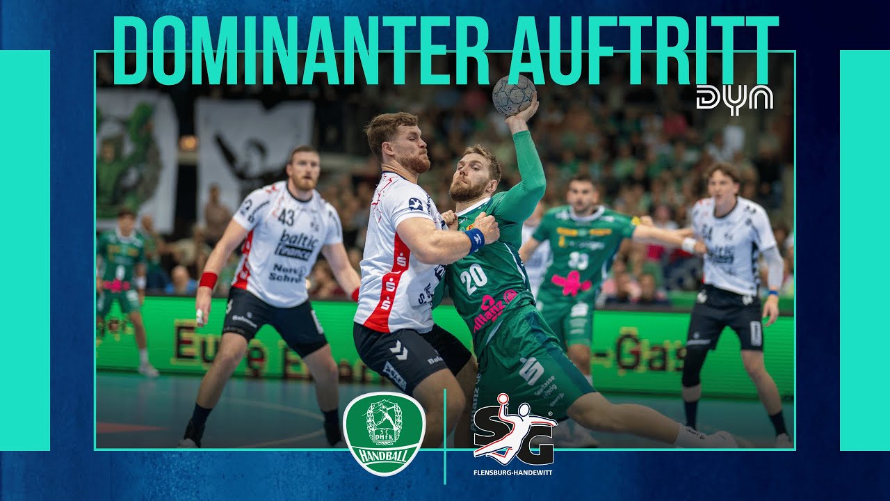 Highlights: SC DHfK Leipzig - SG Flensburg-Handewitt (Saison 2025/26) DAIKIN HBL | Dyn Handball