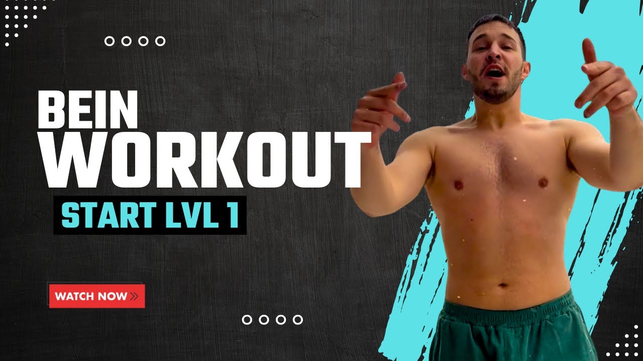Beinworkout für Beginner - Level 1 Starte hier - Homeworkout mit Joshua Hahn