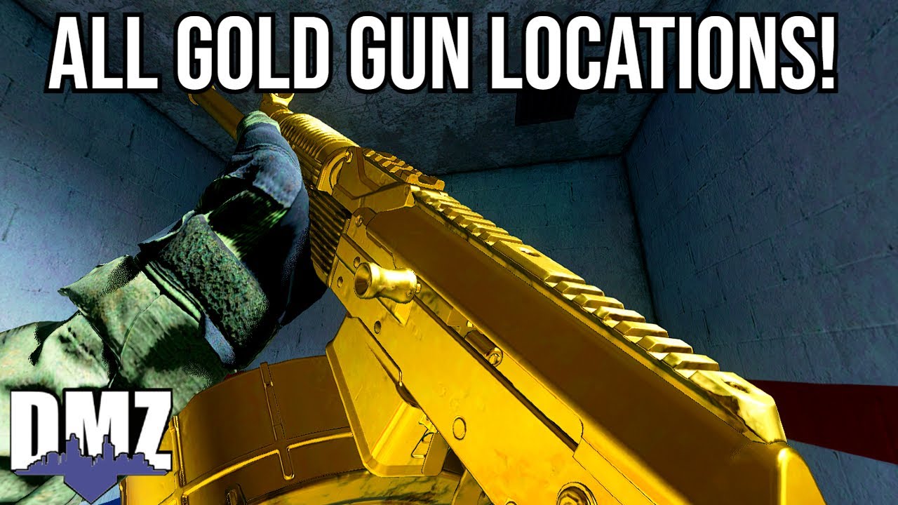 ALL 12 Golden SECRET Weapon Locations On Vondel! (Season 4 DMZ)