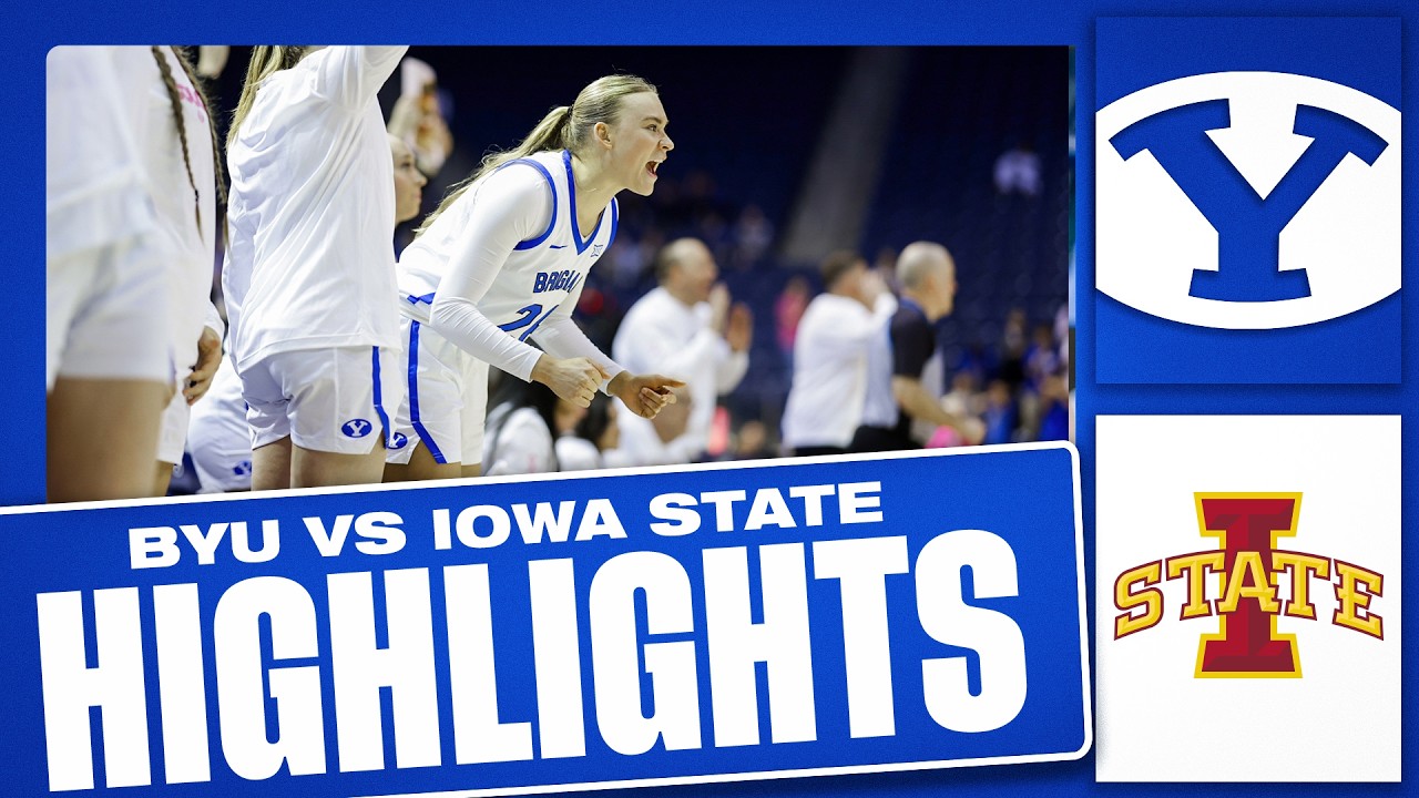 BYU vs Iowa State | FULL GAME HIGHLIGHTS | BYU WOMEN'S BASKETBALL