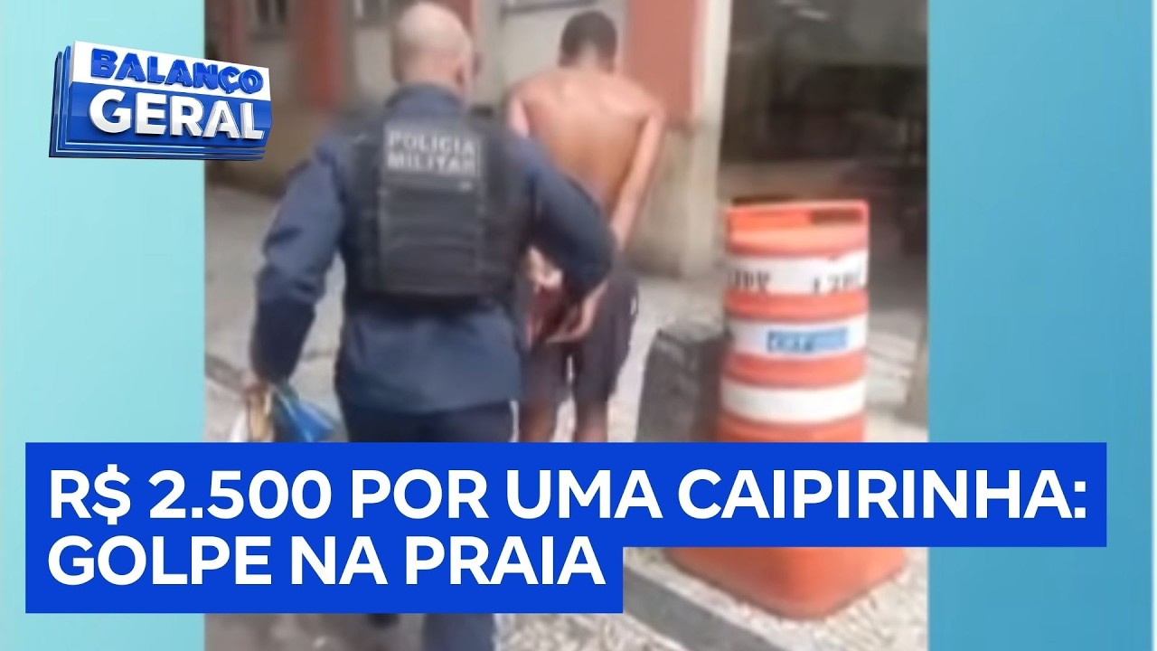 Polícia caça e prende ambulante que alterou valor em maquininha de cartão