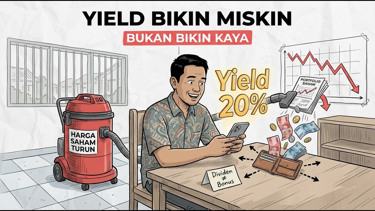MITOS & FAKTA SAHAM DIVIDEN , KENAPA INVESTOR PEMULA SERING GAGAL TOTAL