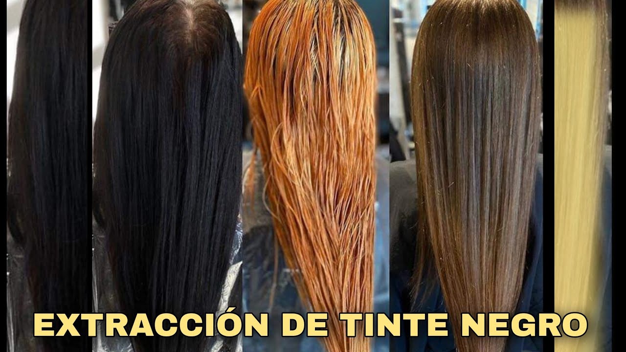 EXTRACCIÓN DE TINTE NEGRO Explicación Técnica COLORIMETRÍA