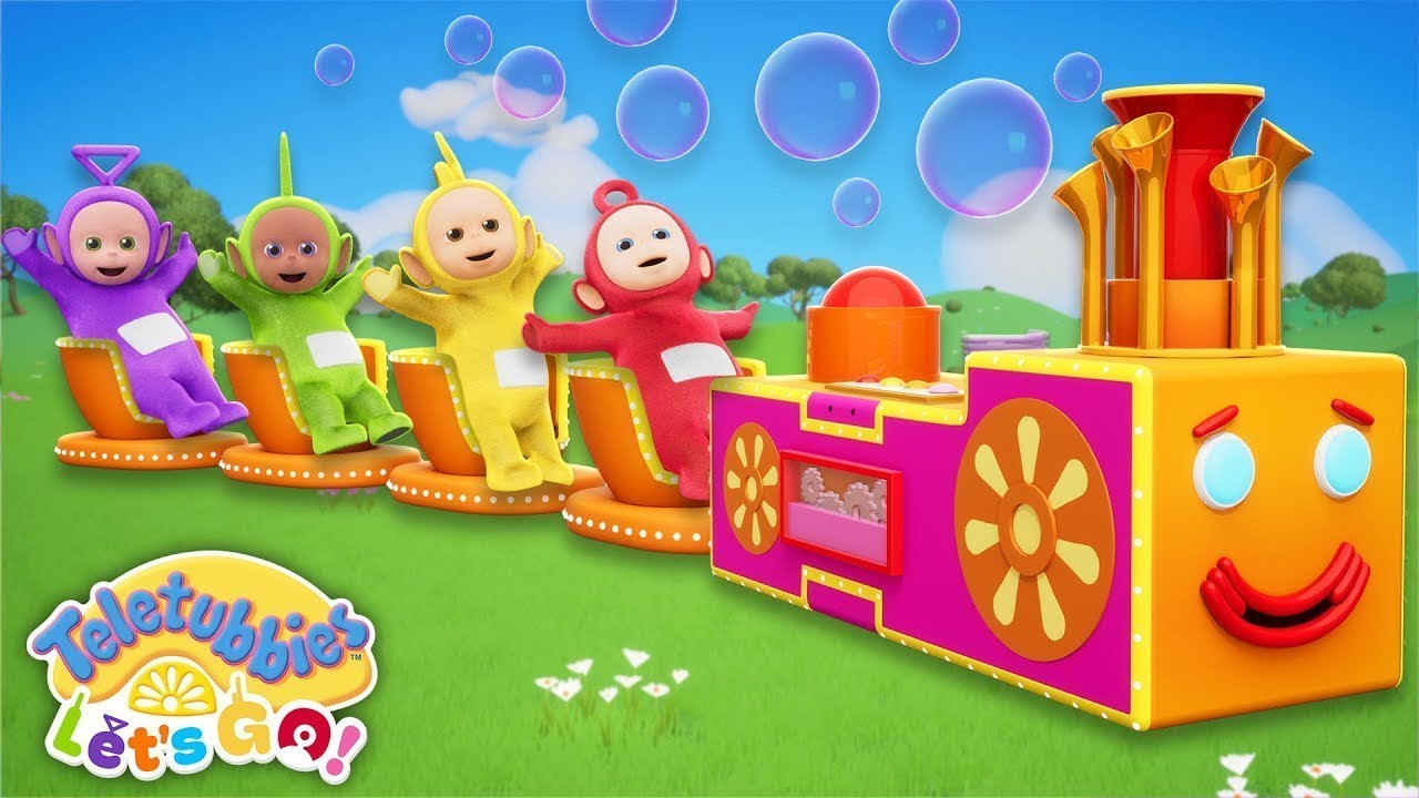 Teletubbies Let’s Go | Custard Train Adventure | Full Episodes