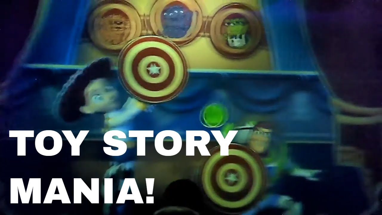 Toy Story Mania Full Ride POV Score 151,900