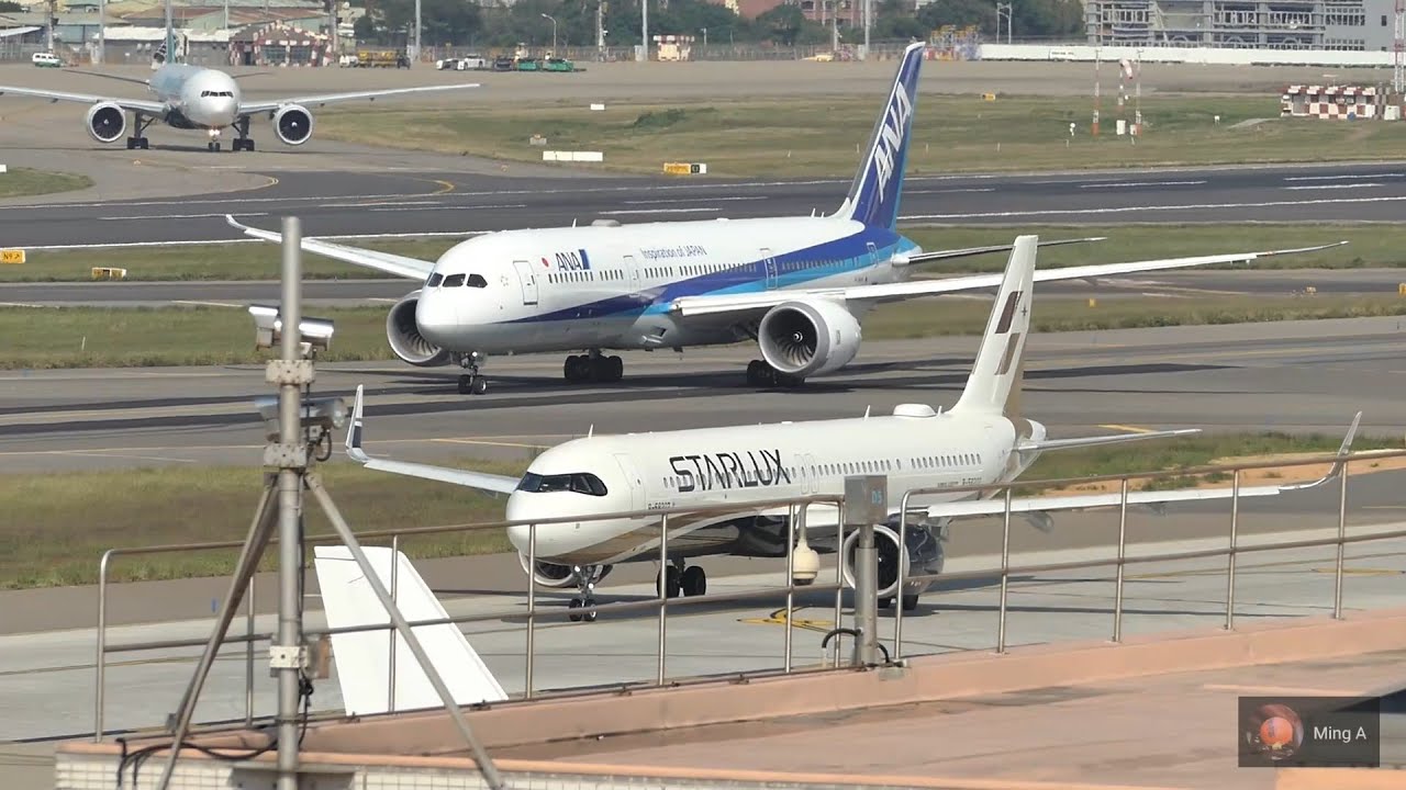 看飛機起降、滑行 30mins｜桃園機場北觀景台 TPE/RCTP