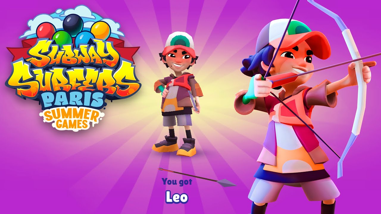 SUBWAY SURFERS PARIS SUMMER GAMES 2024 : UNLOCKING LEO