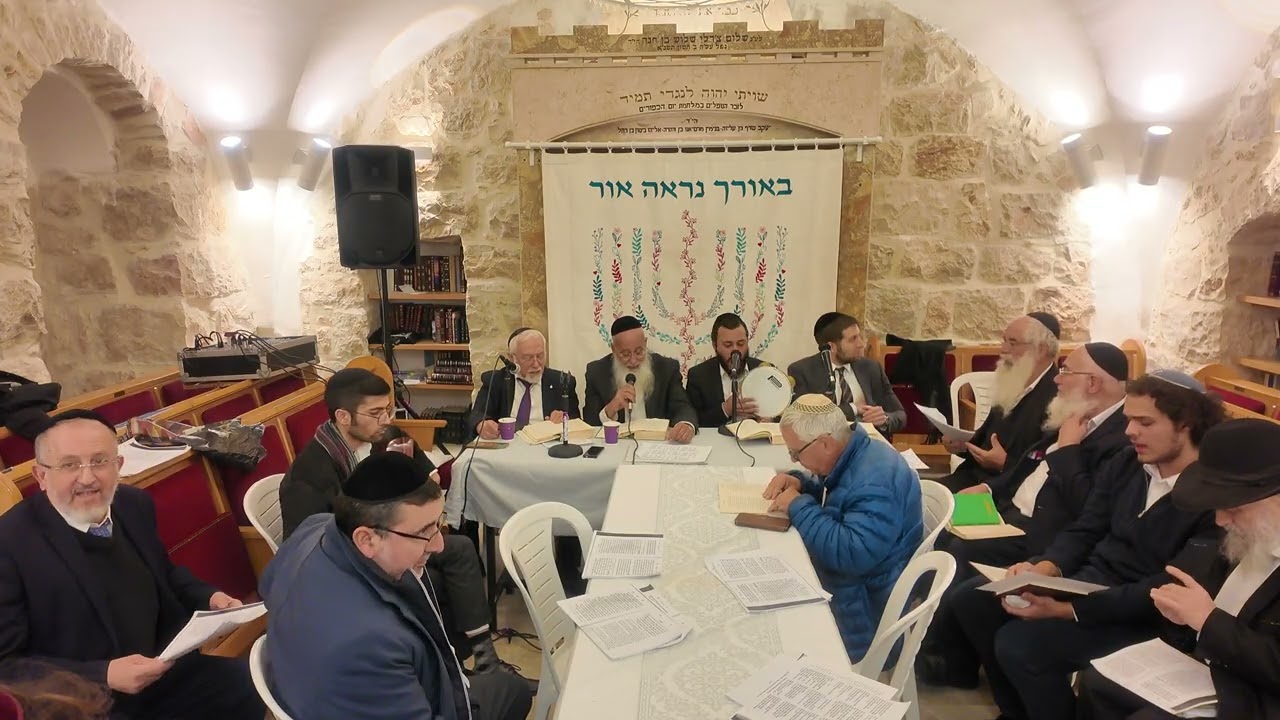 ערב שירת הבקשות פרשת בשלח - שירה בבית הכנסת קול שדי בקעה בהפקת {צילום והגברה} בצליל ובזמר חלק 2