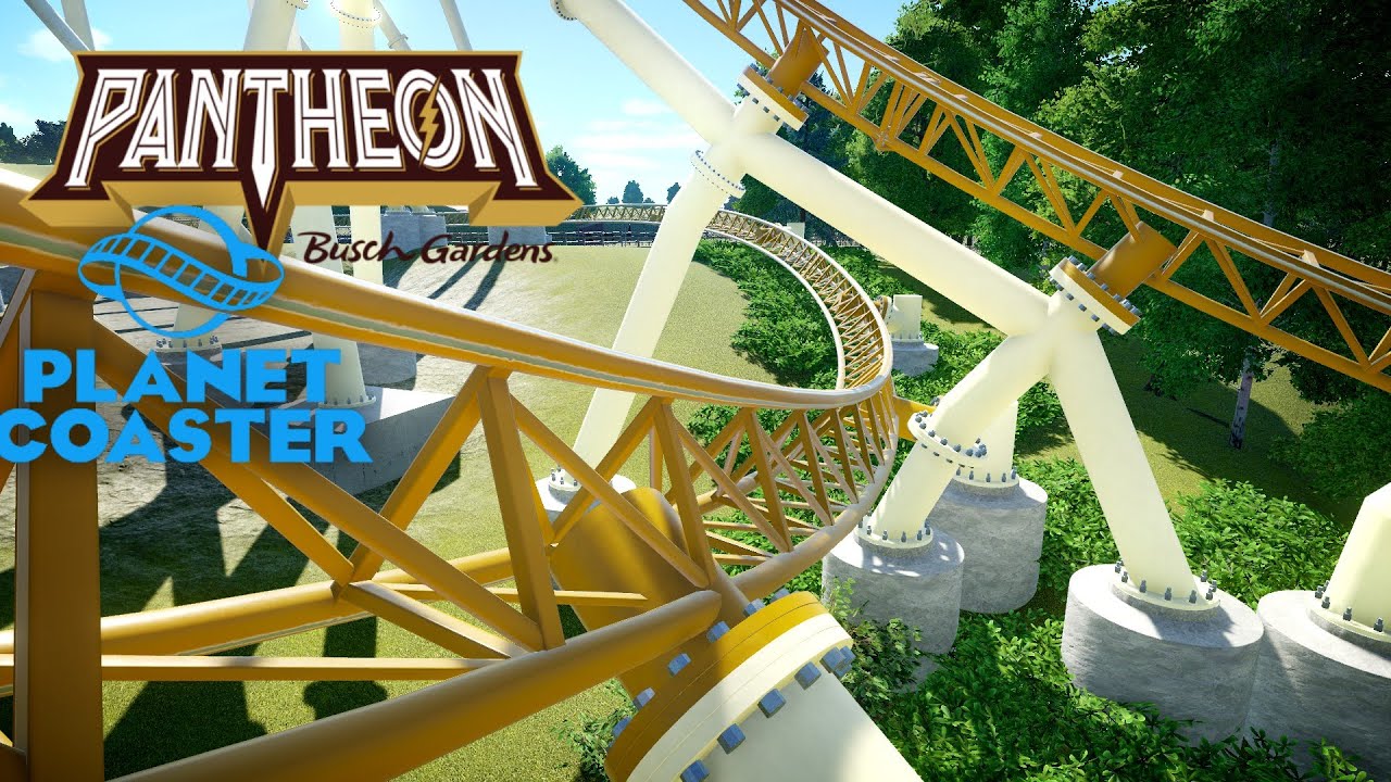 Pantheon POV - Busch Gardens Williamsburg (Planet Coaster)