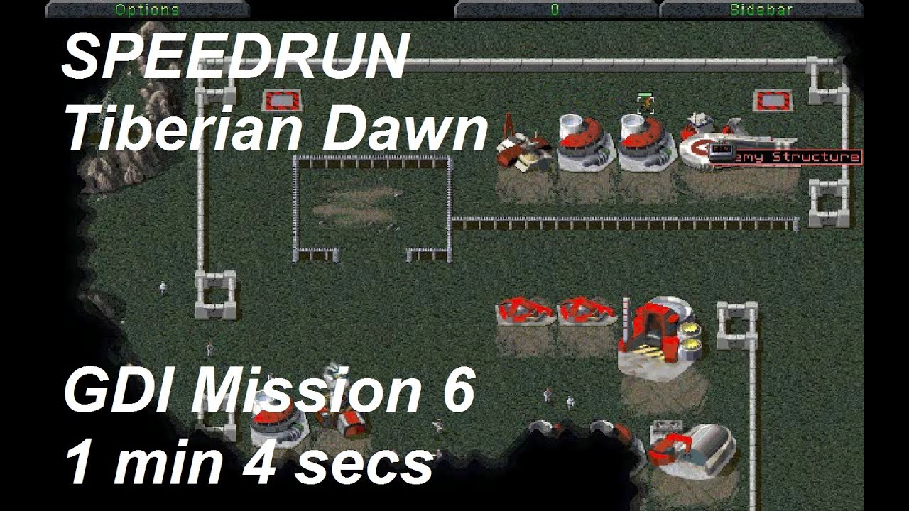 SPEEDRUN: C&C Tiberian Dawn - GDI Mission 6
