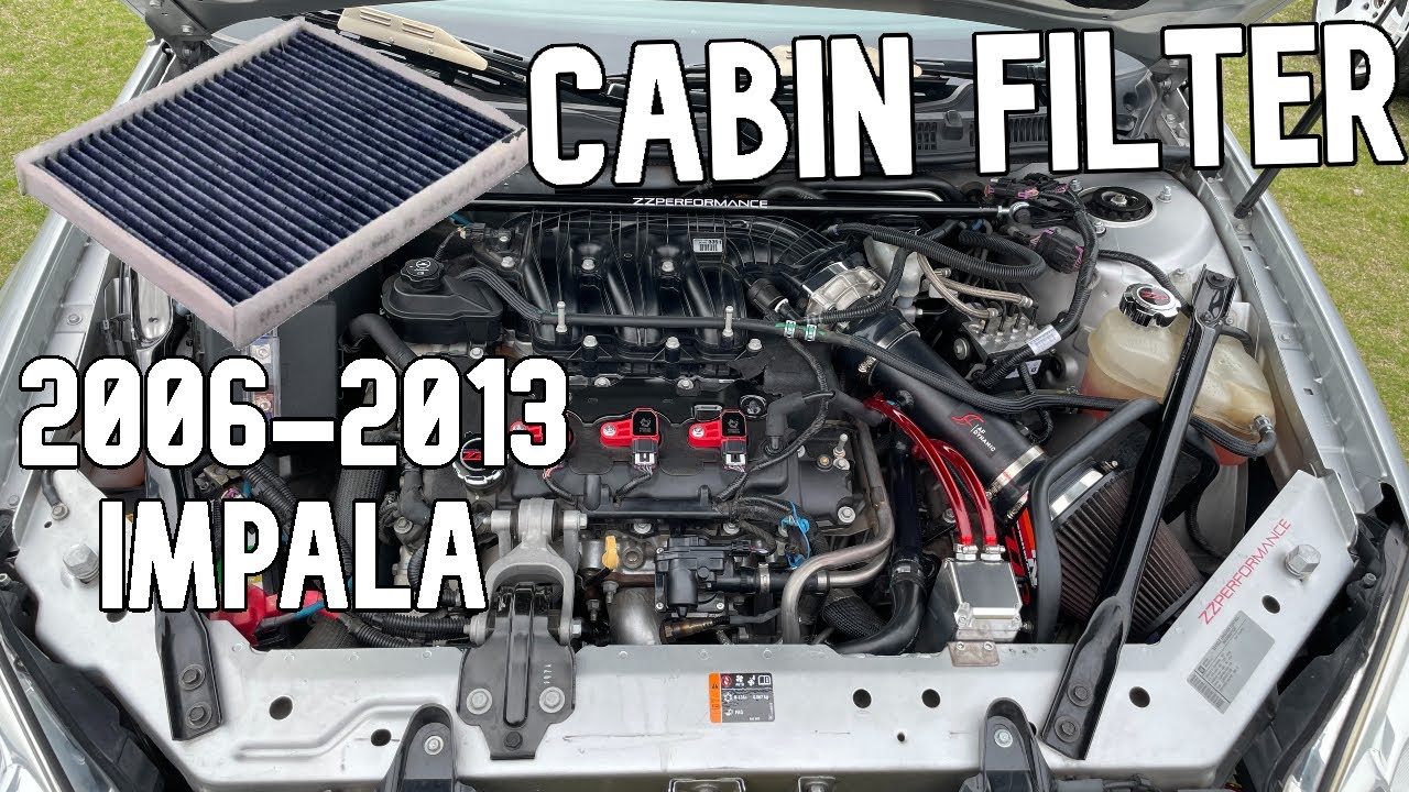 How to Replace Cabin Air Filter 2006-2013 Chevrolet Impala