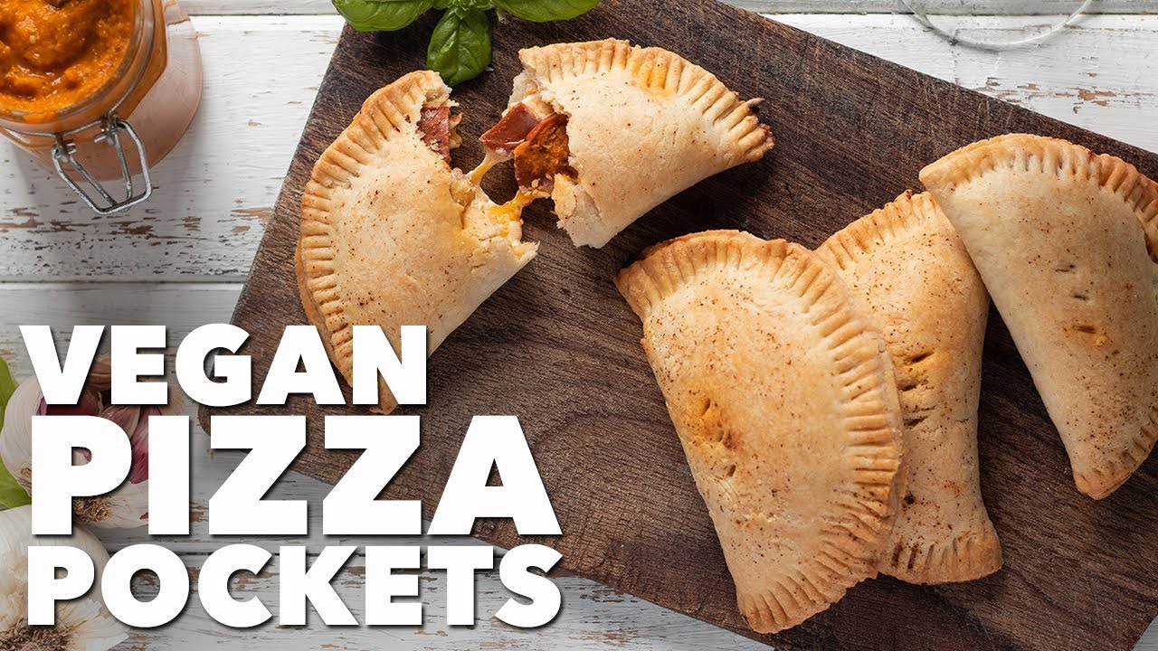 Vegan Pizza Pockets | Two Market Girls