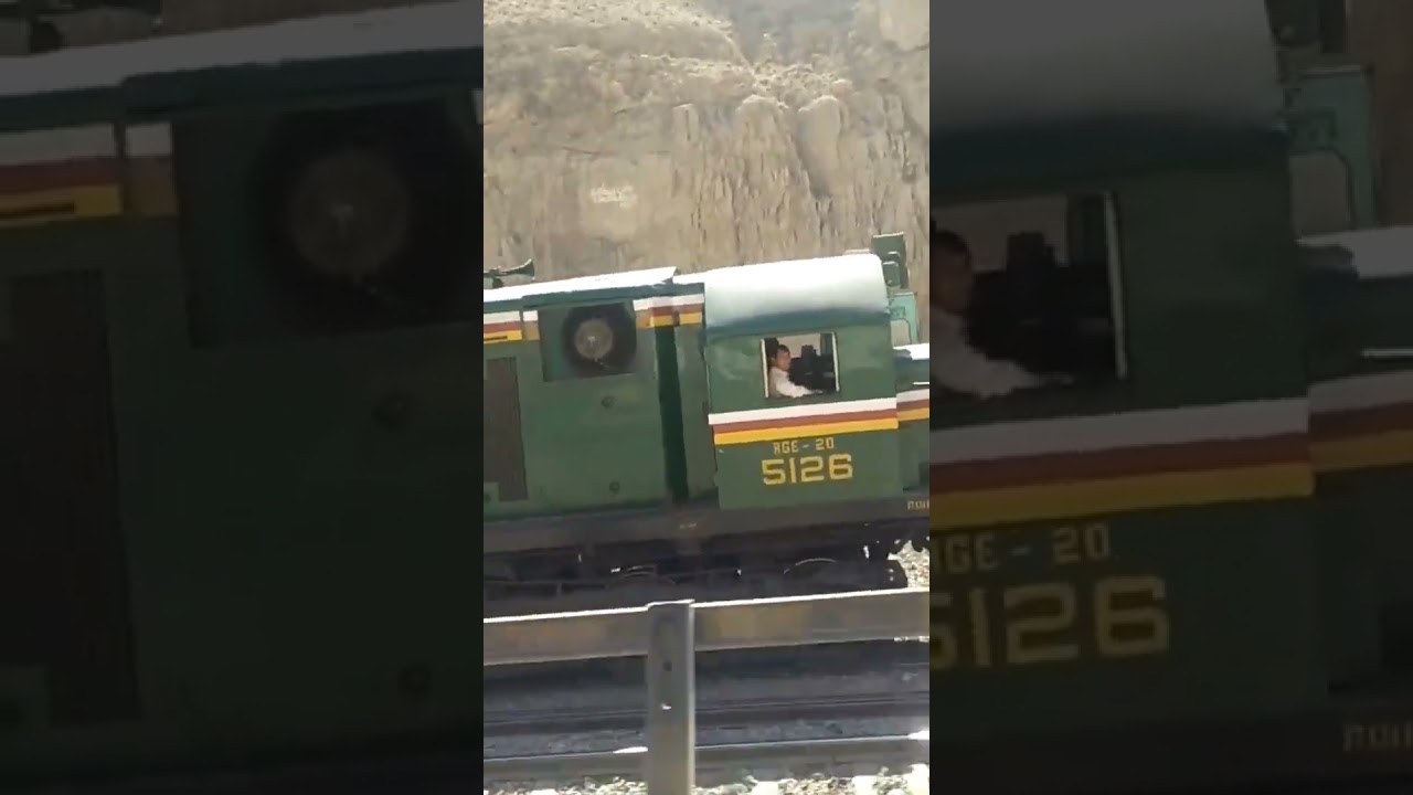 Train in Bolan #quetta #railway #balochistan
