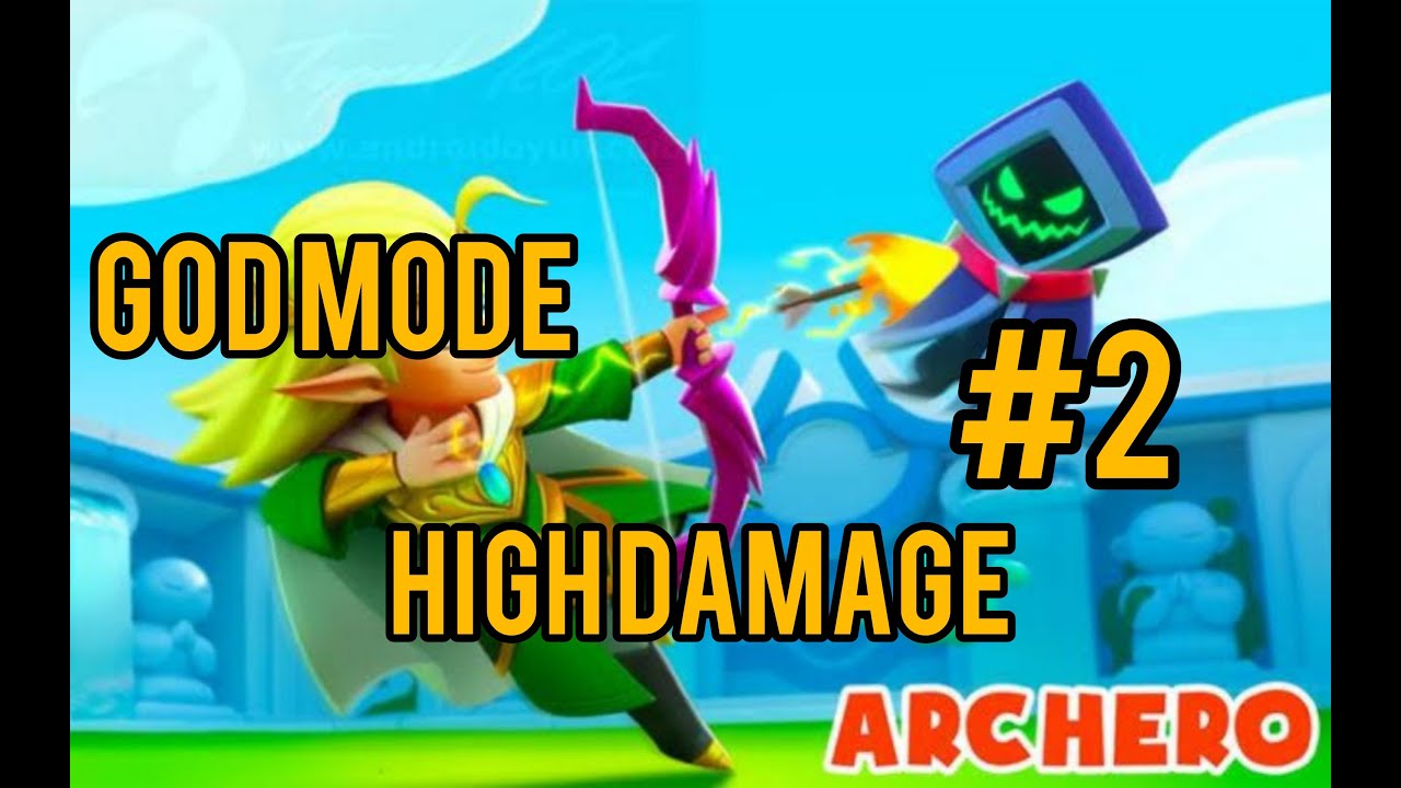 Archero - Hack Test - GOD MODE - HIGH DAMAGE - Android - Mod - T&uuml;rk&ccedil;e #2