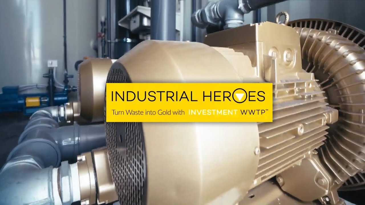 Industrial Heroes - a company, specializing in industrial wastewater treatment plants (WWTP)