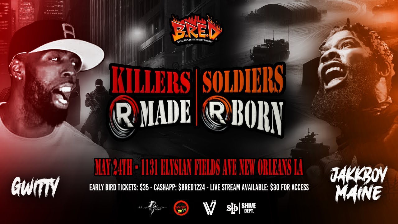 JAKKBOY MAINE VS GWITTY- KILLERS R MADE| SOLDIERS R BORN #hiphop #freefire #battle