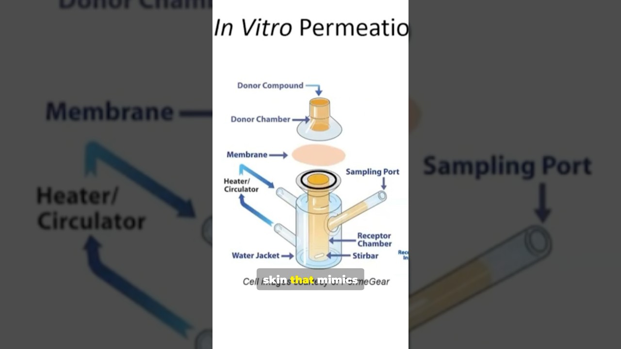 IVRT vs IVPT #shorts #ivrt #ivpt #permeability #skin #cream #bioequivalence #release #ytshorts #yt