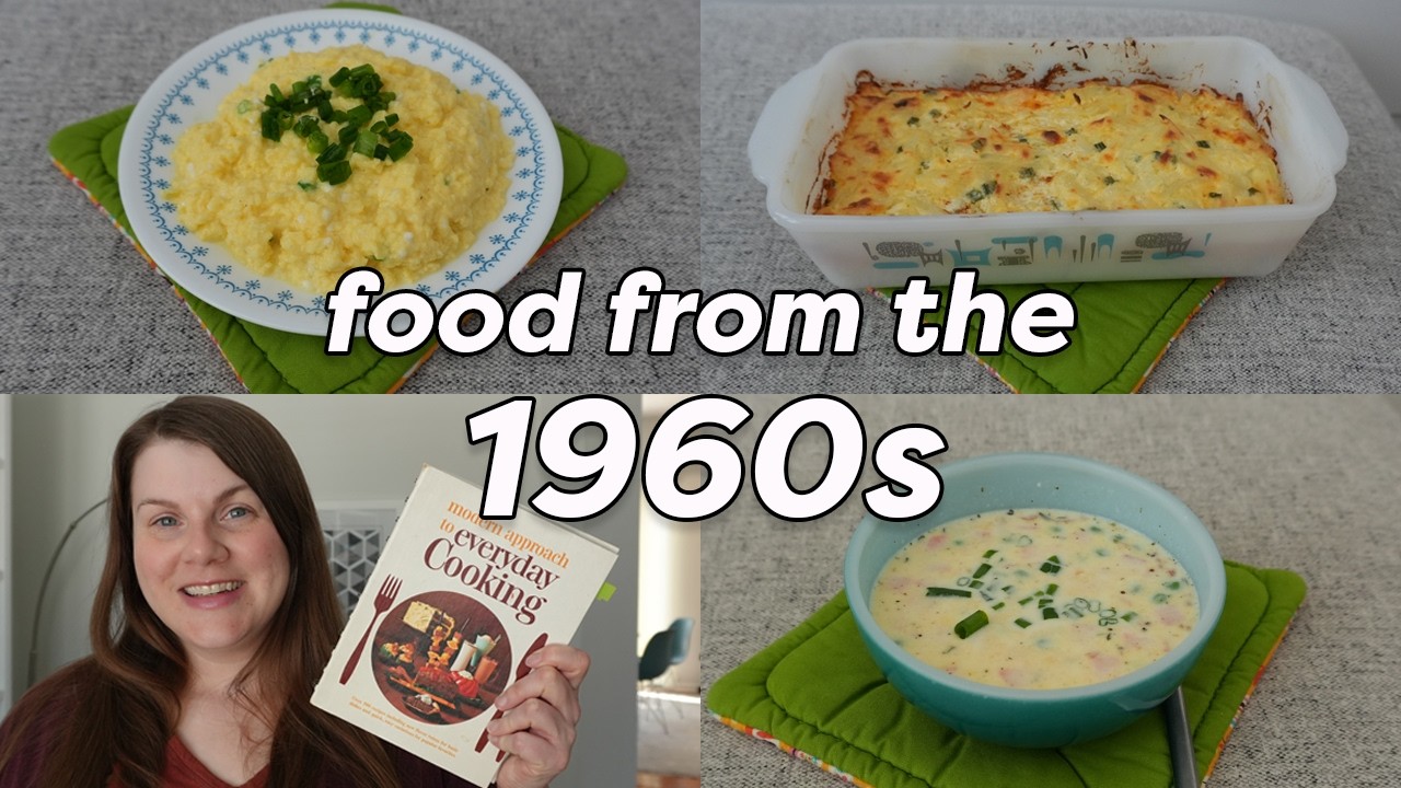 I tried food from the 1960s - here's what happened!