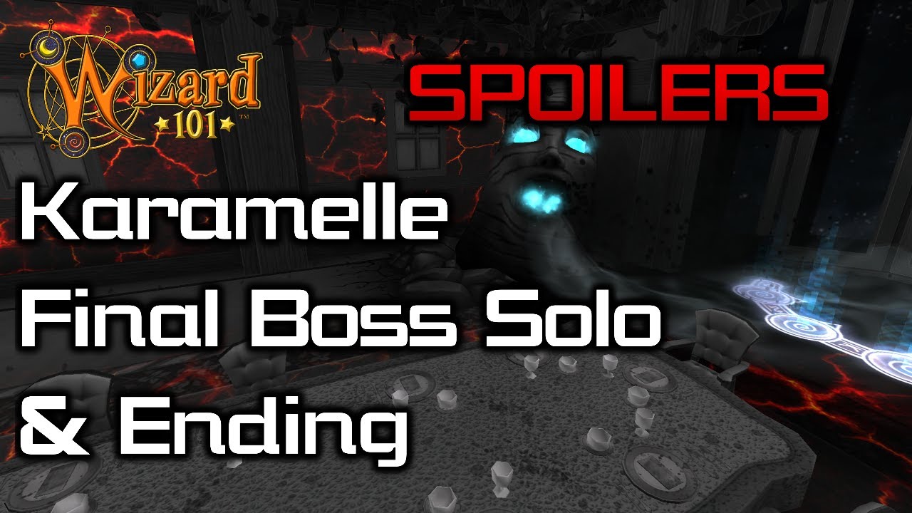 Wizard101 - Karamelle Final Boss Solo & Ending
