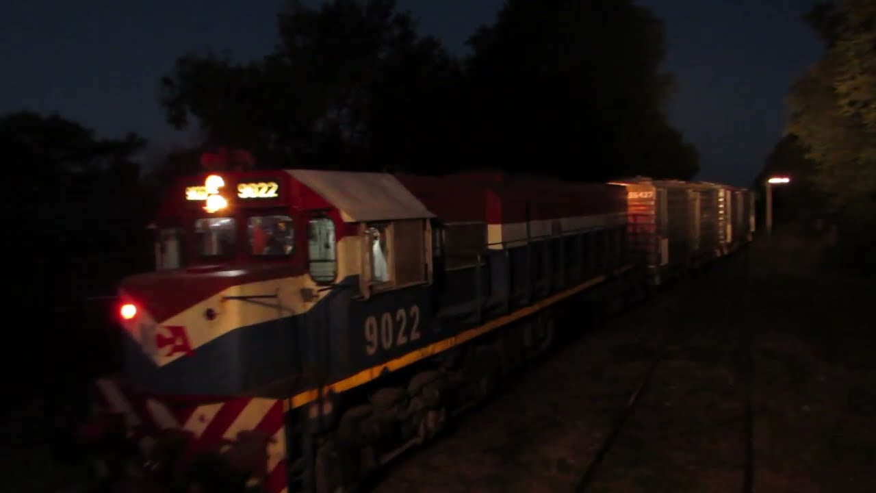 Cruzada de Trenes de NCA en Villa Maria Gravitacion