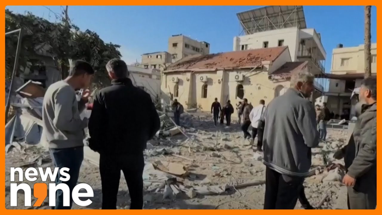 Israeli Strike Hits Gaza Hospital, Emergency Wing Destroyed | News9