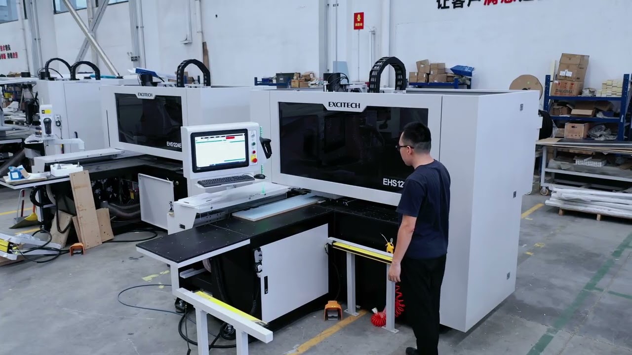 EH1224E-C-Excitech cnc machine Double your efficiency #excitech #machine #fyp #drill #drillingtool