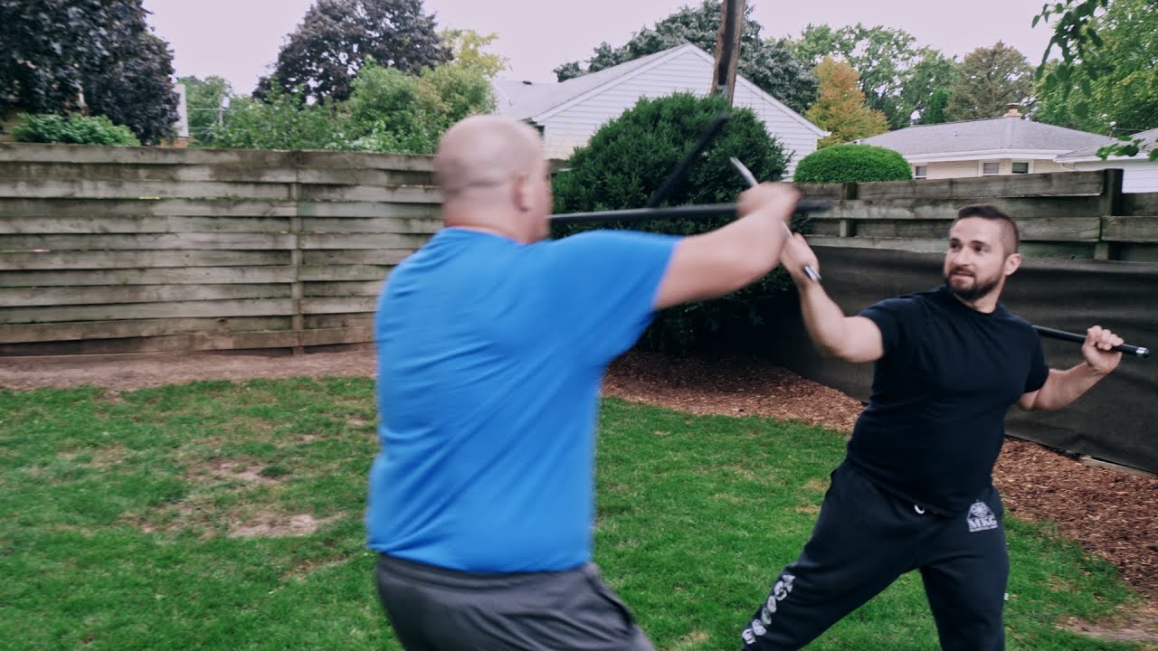Single and Double Stick Kali Flow Drills