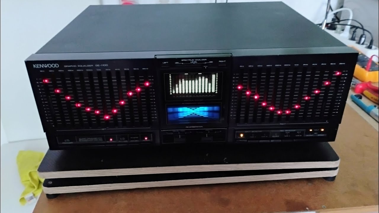 Kenwood GE 1100 Japanische Monster Equalizer.  Revidierung.
