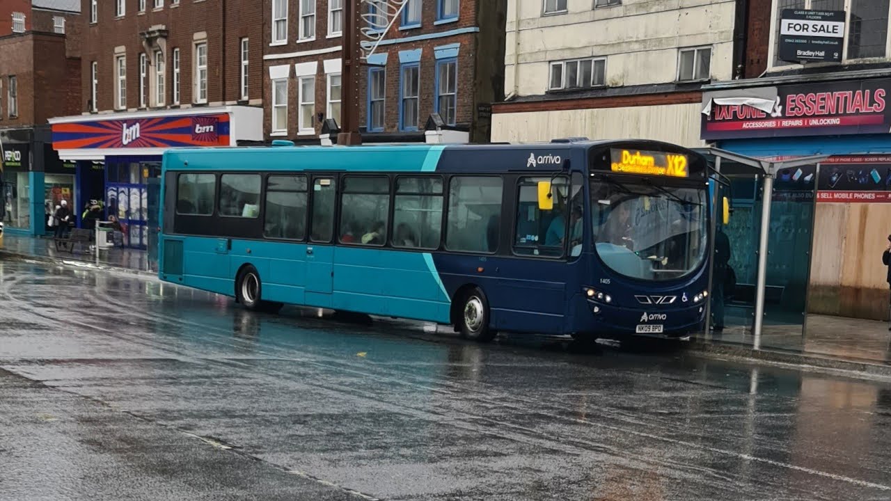 Even Better: Arriva North East 1405/NK09 BPO VDL SB200 Wright Pulsar 2