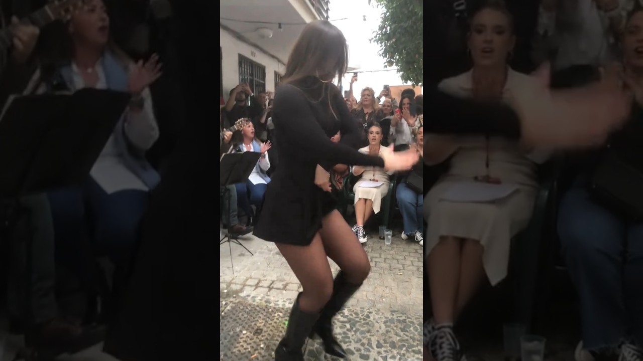 GITANA BAILANDO RUMBAS FLAMENCAS IMPRESIONANTE 💃#gypsy #gitana #gitanabailando #rumbasflamencas #fyp