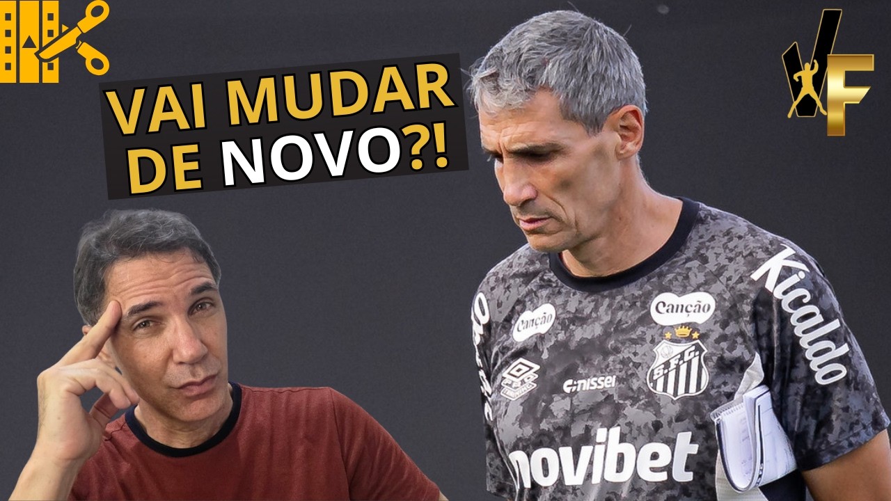VOJVODA PODE MUDAR O SANTOS DE NOVO E TESTA DUAS FORMAÇÕES - CORTE
