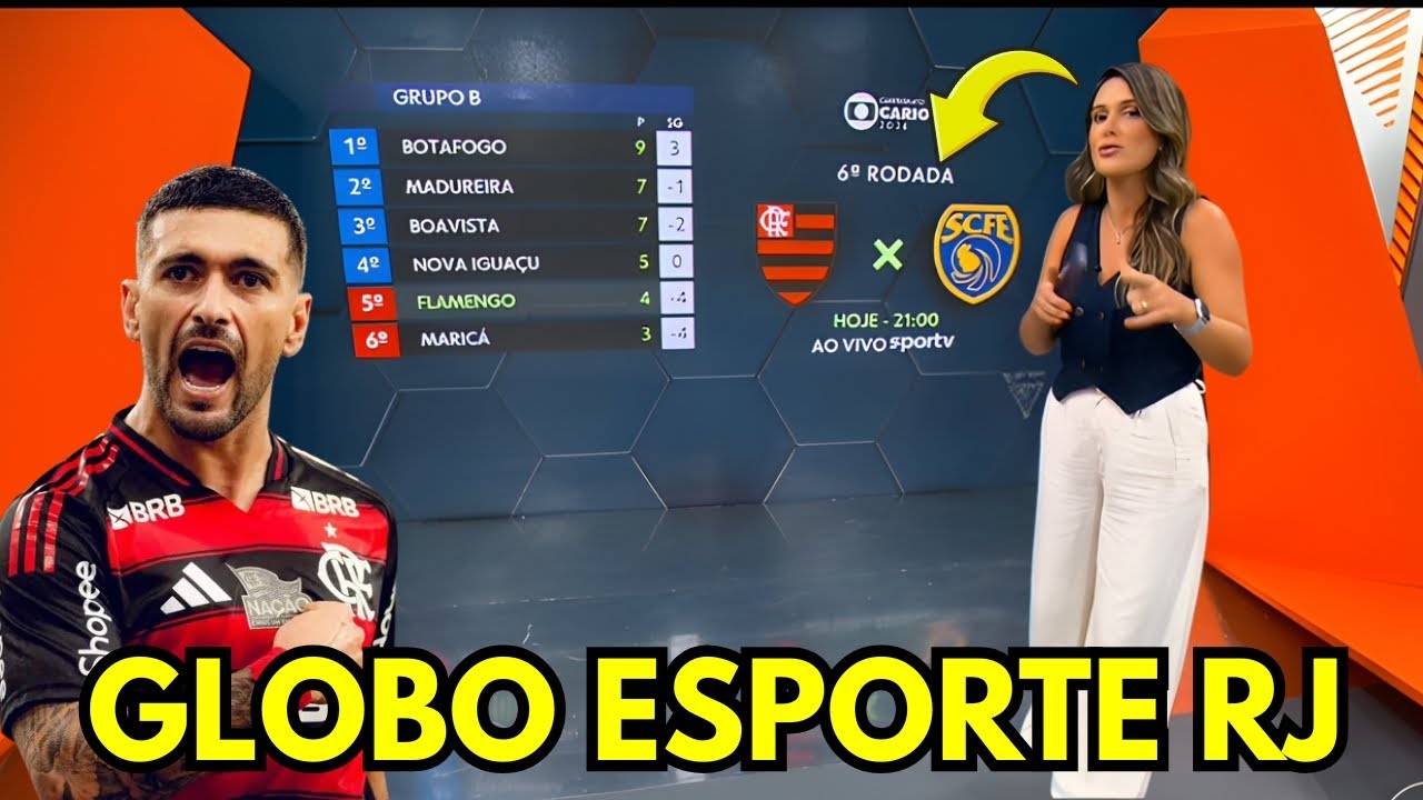 GLOBO ESPORTE RJ | VENDA FECHADA NO FLAMENGO! 💰 | LESÃO CONFIRMADA NO MENGÃO!