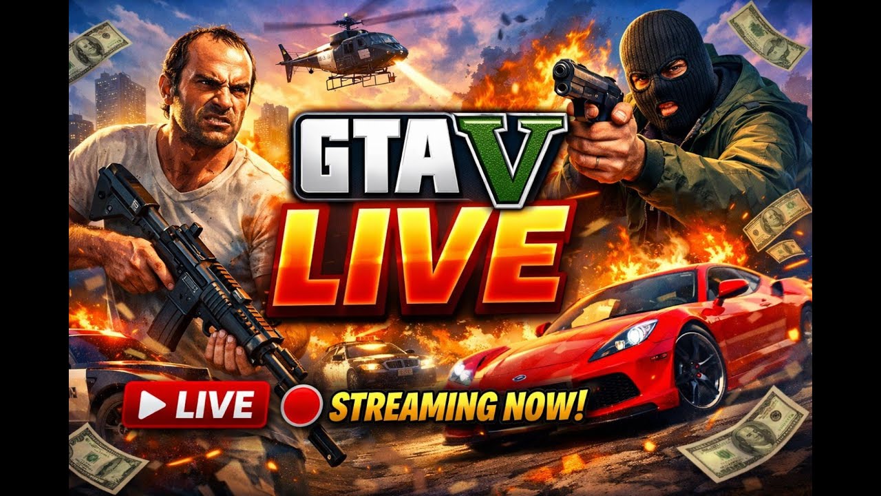 GTA 5 LIVE STREAM |ROAD TO MORE SUBSCRIBER |  #GTA5 #GAMING #GTAONLINE #PCGAMING #GTAV