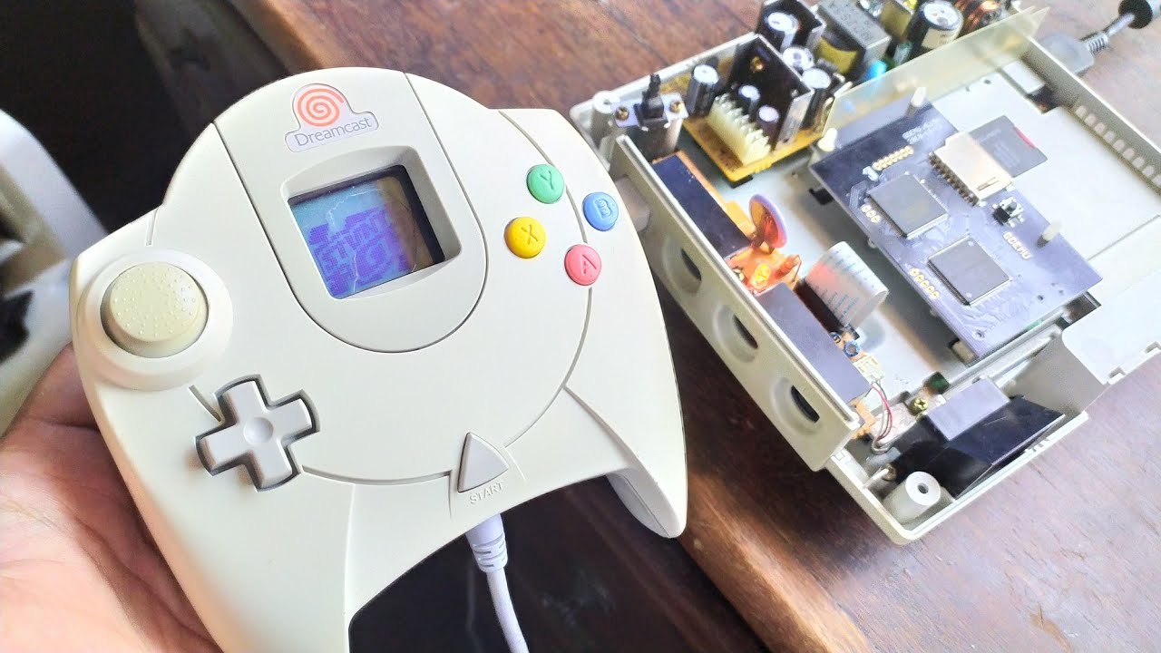 DESTRAVEI O DREAMCAST COM A PLAQUINHA MÁGICA! (GDEMU)